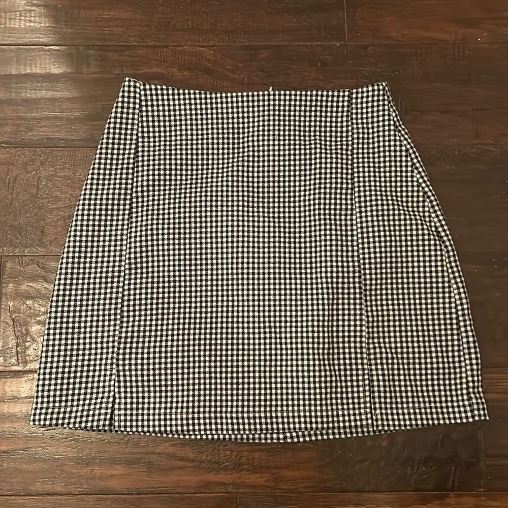 Brandy Melville/John Galt checkered skirt